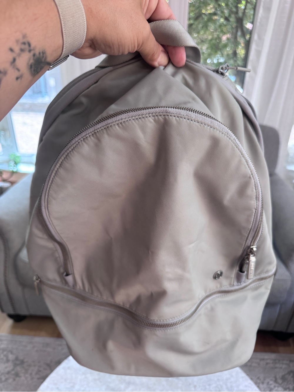 lululemon athletica Gray city Adventurer Backpack - Picture 3 of 5